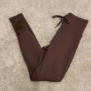 Born Primitive fleece lined leggings xs brown